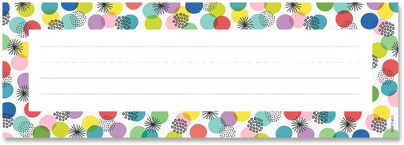 Creative Teaching Press Color Pop Name Plates, CTP 8701 - Image 1