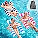 MLRYH Pool Floats 3 Pack Inflatable Pool Hammock MultiPurpose Pool Hammock Saddle Lounge Chair Drifter for Adults Vacation - Image 3