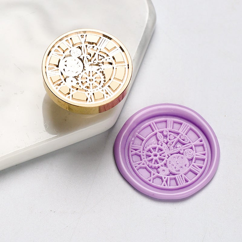 Fire Paint Seal Head Tulip Peeking Cat Hand Account Fire Paint Guka Brass Head - Image 1