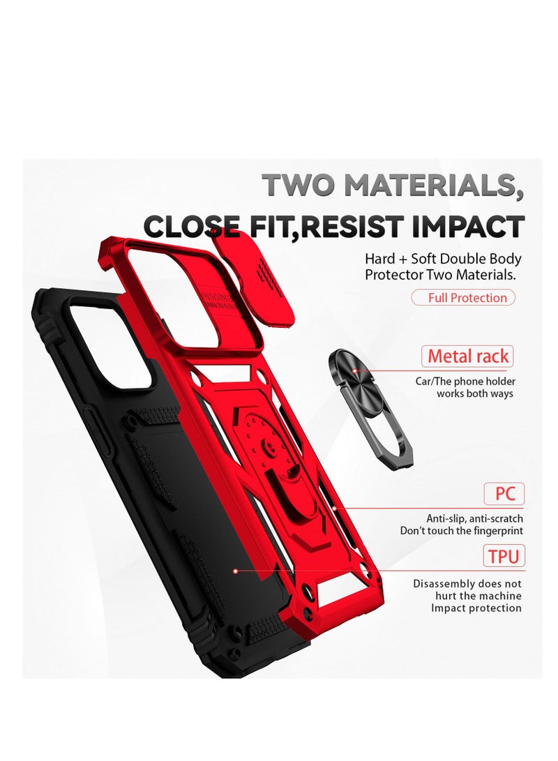 GULFLINK Back Cover Phone Protect Case For iPhone 14 promax Red - Image 2