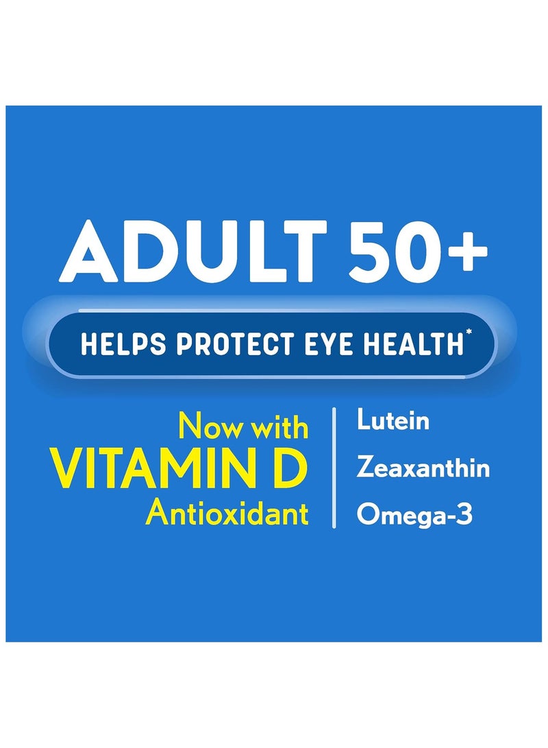 Ocuvite باوش آند لامب أوكيوفيت، مكمل فيتامينات ومعادن للعين، 50+ جيل طري - Image 5