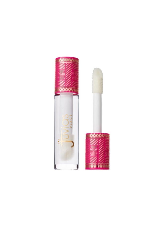Juvia's Place - Juvia's Place Lip Gloss Glass It's Glass - Clear, Super Shine,16 oz., Plump, Long Lasting Non-Sticky Luscious High Shine, Glides on Richly Glossy and Smooth - Image 1