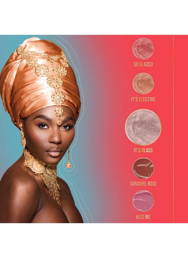 Juvia's Place - Juvia's Place Lip Gloss Glass It's Glass - Clear, Super Shine,16 oz., Plump, Long Lasting Non-Sticky Luscious High Shine, Glides on Richly Glossy and Smooth - Image 1
