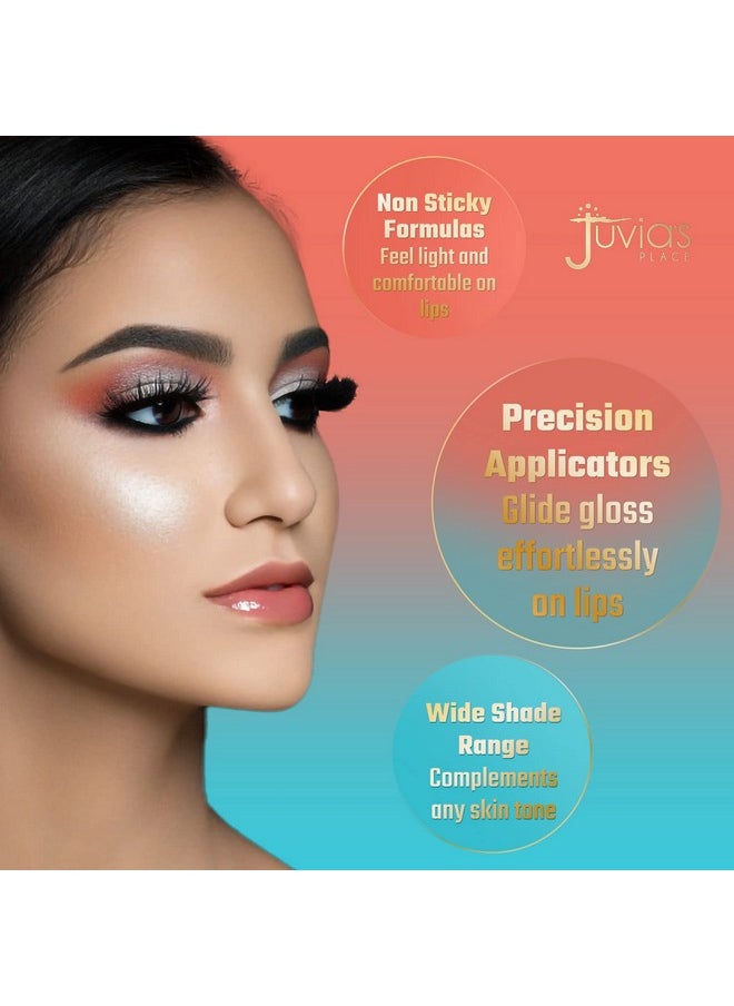 Juvia's Place - Juvia's Place Lip Gloss Glass It's Glass - Clear, Super Shine,16 oz., Plump, Long Lasting Non-Sticky Luscious High Shine, Glides on Richly Glossy and Smooth - Image 1