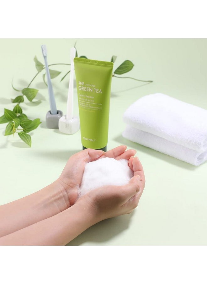 TONYMOLY The Chok Chok Green Tea Foam Cleanser  - Image 3