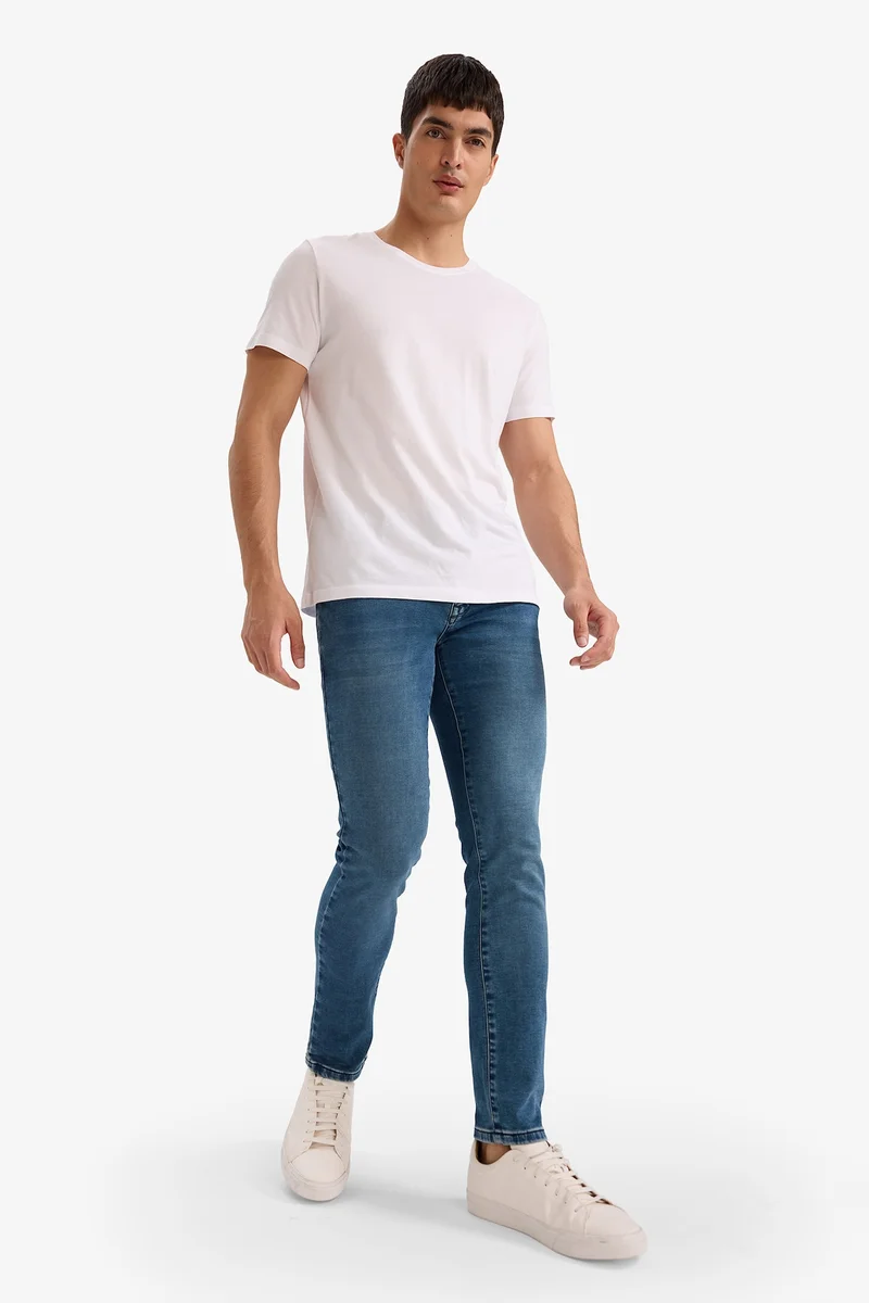 ديفاكتو Pedro Slim Fit Regular Waist Skinny Leg Jeans