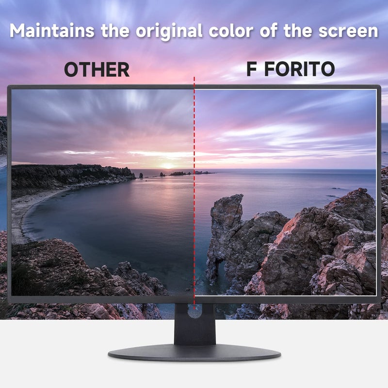 FFORITO F FORITO 2-Pack 23 inch Anti Glare Matte Computer Screen Protector for 16:9 Monitor, Computer Screen Cover Compatible with 23" Acer/ASUS/HP/Dell Desktop - Image 4