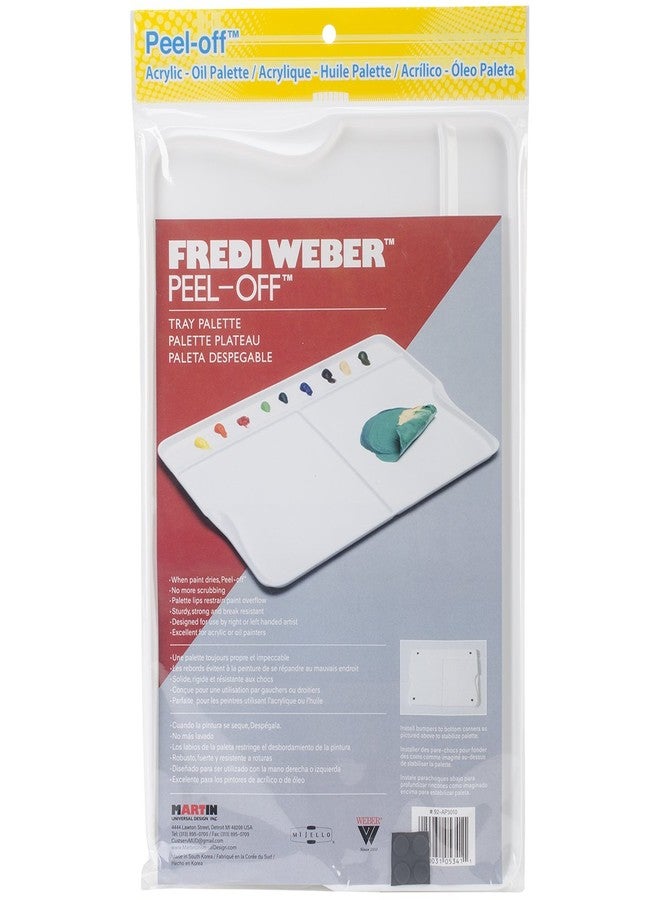 Mijello Martin Universal Fredi Weber Peel Tray, 12.75 x 9-Inch, Off Palette (92AP3010)