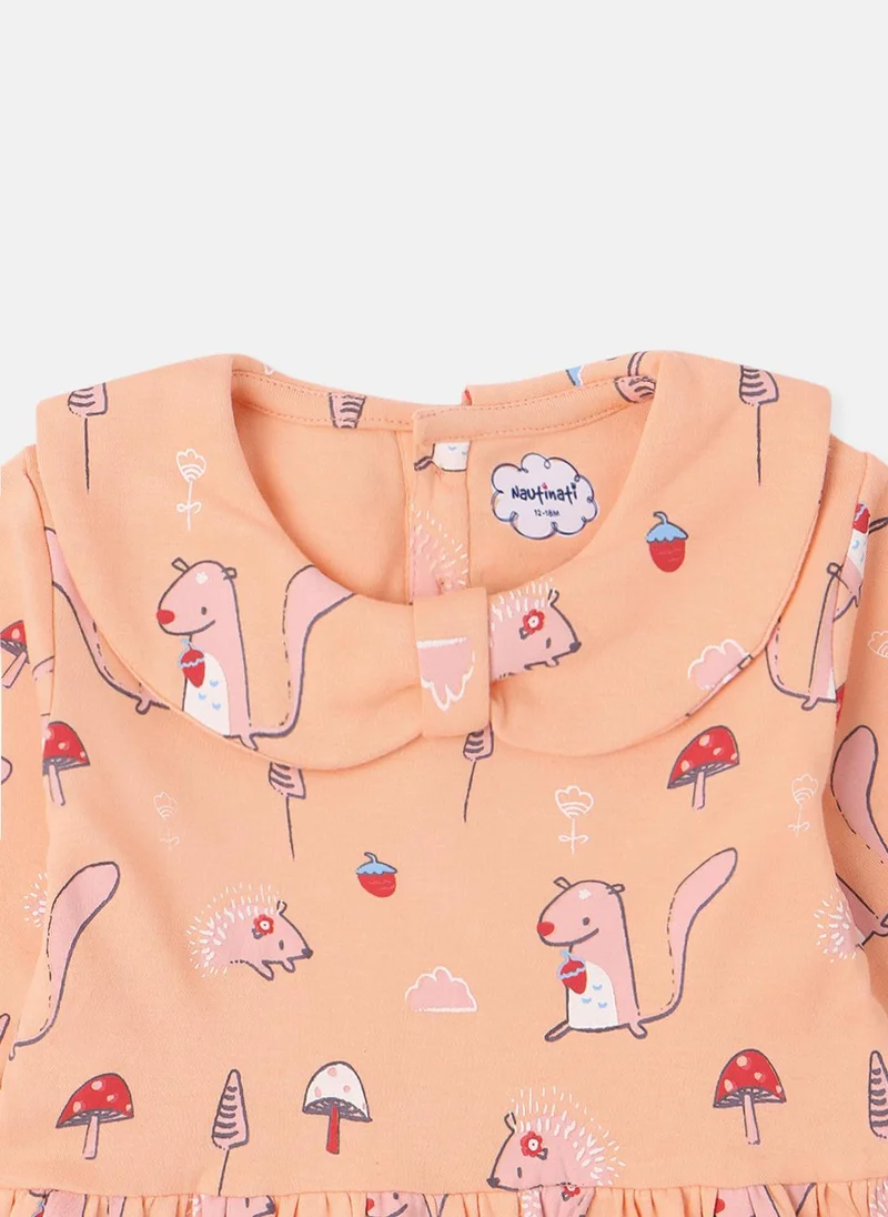 Nautinati Printed Cotton Dress