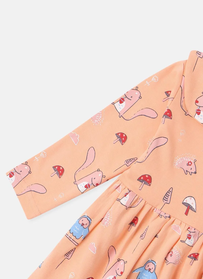 Nautinati Printed Cotton Dress