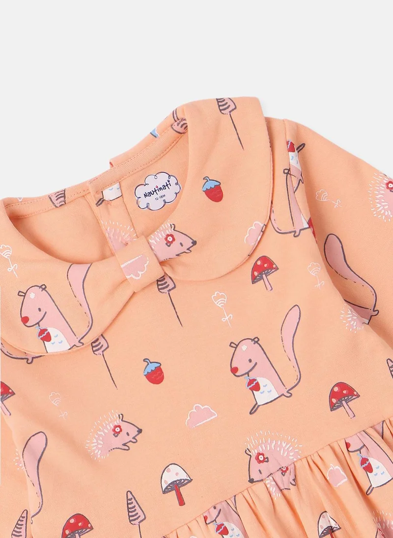 Nautinati Printed Cotton Dress