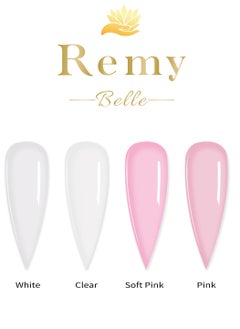 Remy Belle Builder Gel For Nails, Soft Pink, 15 ml (Requires Curing Under LED UV Lamp)  - Image 3