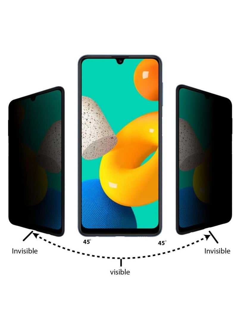 MIGOFAST Privacy Screen protector compatible with Samsung Galaxy A33 5G  M32  M22 / A22  F22  A32  A31 Anti-Glare Privacy Screen Protector Tempered Glass [3D Touch Case Friendly Bubble Free - Image 3