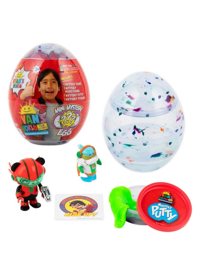 Ryan's World Ryan’s World Mini Mystery Egg, Includes 4 Surprise Mystery Toys Inside, Official Ryan’s World Toys for Boys & Girls 3+, Mystery Toys - Image 2