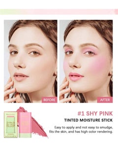 Multi Use On The Go Makeup Blush Stick Solid Moisturizer Stick Shadow Lips and Cheek Blusher Waterproof Peach Creamy Makeup Blush 19g - pzsku/Z04487F344559BC76A119Z/45/_/1688379307/e7c4b7c0-0836-4b3d-bf8f-846d7eafb5b7