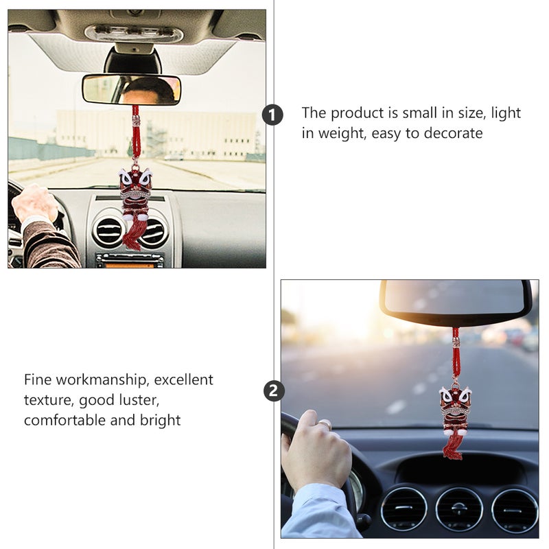 1pc Car Key Chain Waking Lion Hanging Pendant Designed Pendant - Image 4
