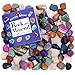 DANCING BEAR 2 Pounds lbs Tumbled Polished Natural Dyed Gem Stones Educational Color ID Sheet 28 Page Rock Mineral Identification Book Average Stone Size 1 inch Limited Edition - Image 2