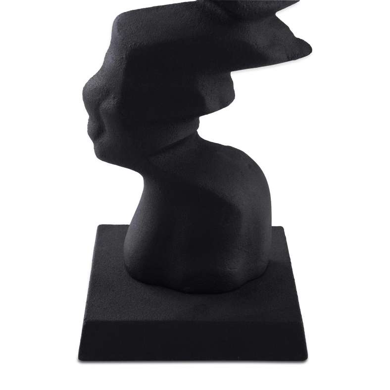 Pan Home Trazo Decor Sculpture 12.75x12x75x39.5cm - Black - 112BIX9900100 - Image 5