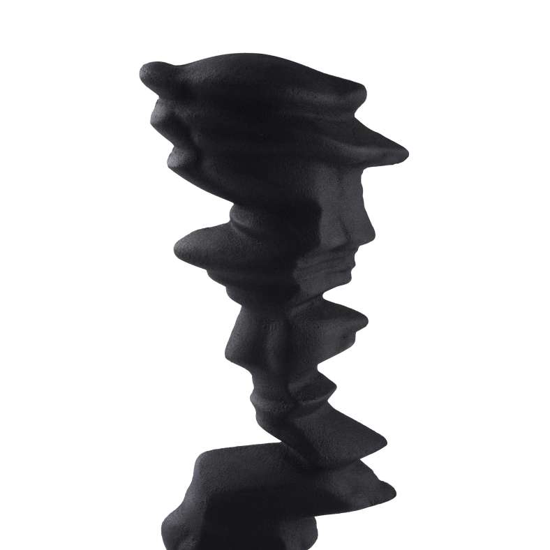 Pan Home Trazo Decor Sculpture 12.75x12x75x39.5cm - Black - 112BIX9900100 - Image 3