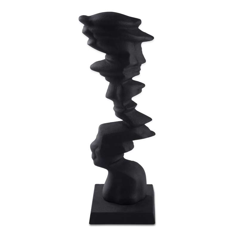 Pan Home Trazo Decor Sculpture 12.75x12x75x39.5cm - Black - 112BIX9900100 - Image 4