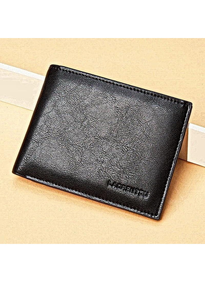 LAORENTOU - Genuine Leather Italian Made Men's Wallet Men's Card Holder - Image 1