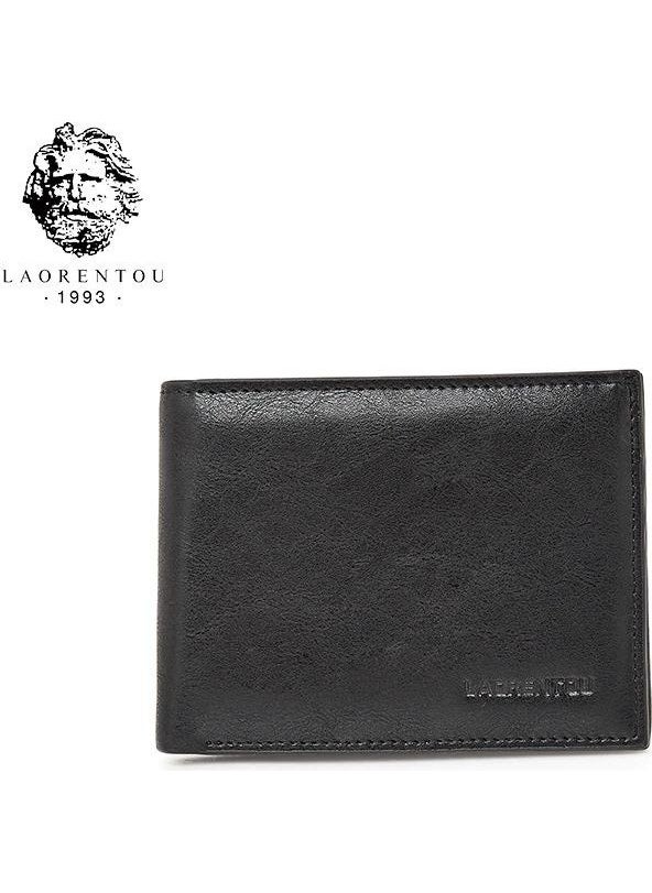 LAORENTOU - Genuine Leather Italian Made Men's Wallet Men's Card Holder - Image 1