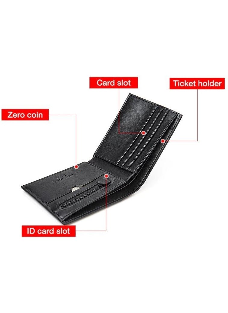 LAORENTOU - Genuine Leather Italian Made Men's Wallet Men's Card Holder - Image 1