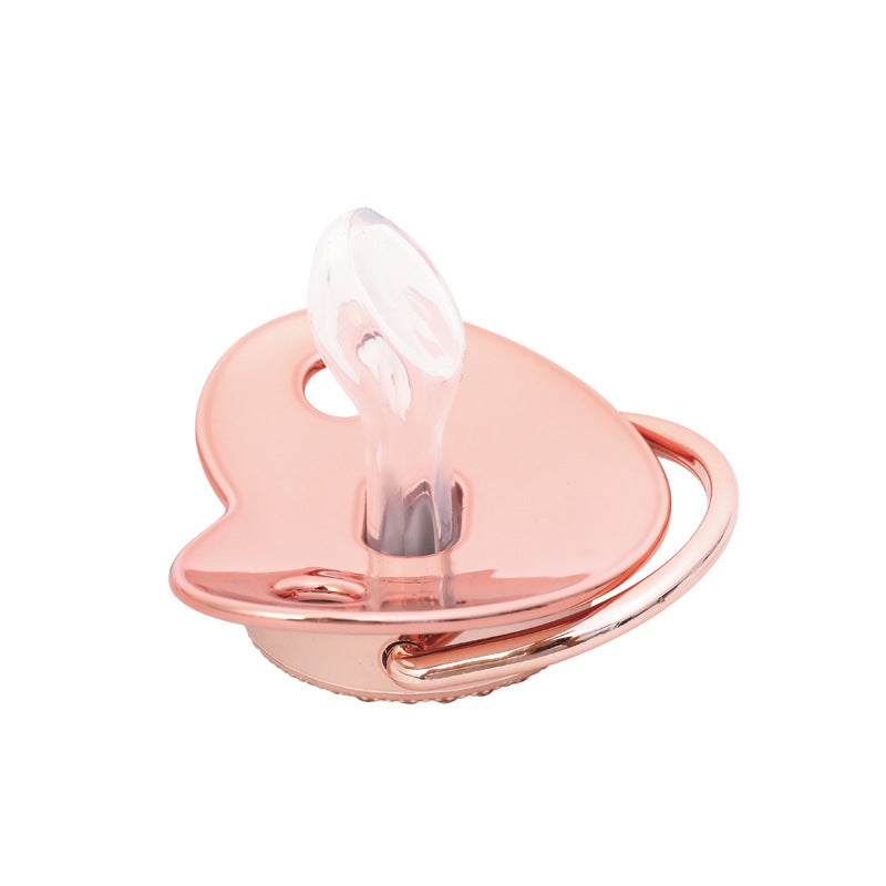 e-commerce explosions 26 rose gold letters baby play mouth baby pacifier with dust cover - Image 5