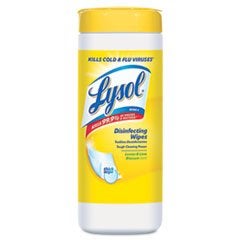 Lysol Citrus Scent Disinfecting Wipes 35 ct (Pack of 12)