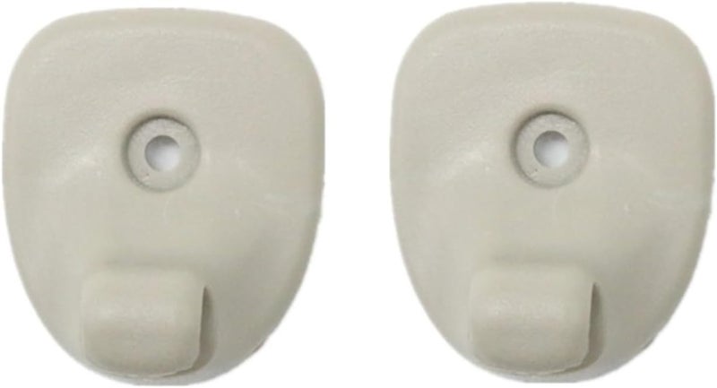 QASULER Light Tan Sun Visor Retaining Clip for Jeep - Image 1