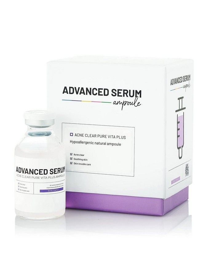 BRÜUN - Ac Control Clear And Pure Vita Plus Ampoule Micro Needling Korean Booster For Face And Body To Use With And Without Derma Pen Microneedling Skin Care Serum 1.18 Oz - Image 1