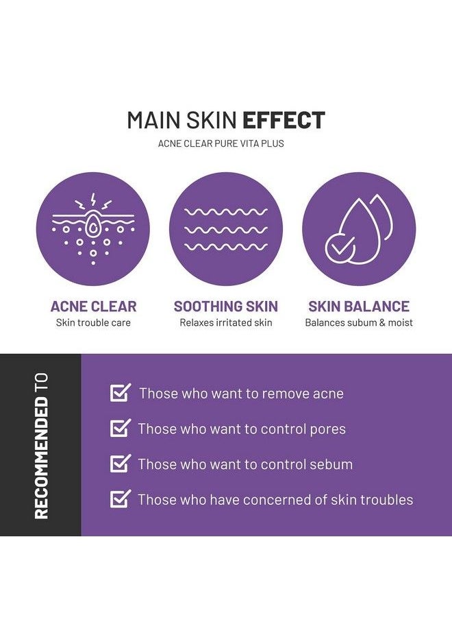 BRÜUN - Ac Control Clear And Pure Vita Plus Ampoule Micro Needling Korean Booster For Face And Body To Use With And Without Derma Pen Microneedling Skin Care Serum 1.18 Oz - Image 1