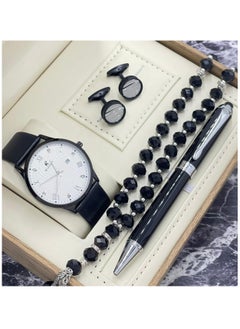 Watch A men's watch set consisting of a watch, a rosary, a cup and a pen 