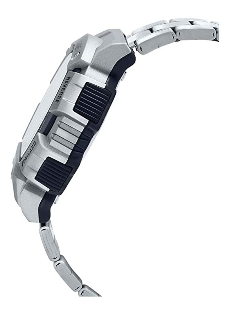CASIO Men's Water Resistant Digital Watch AE-1400WHD-1AVDF - Silver - Image 3