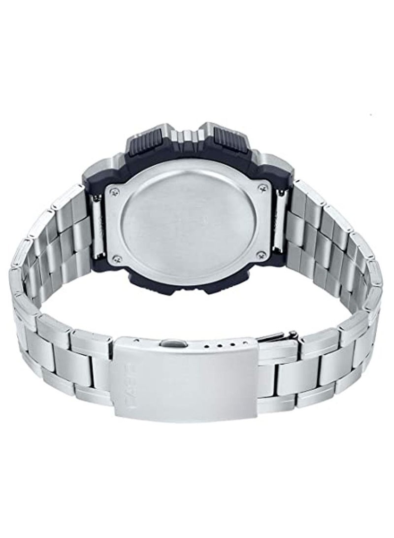 CASIO Men's Water Resistant Digital Watch AE-1400WHD-1AVDF - Silver - Image 2