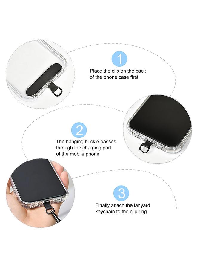 Adjustable Liquid Silicone Phone Anti-lost Long Lanyard
