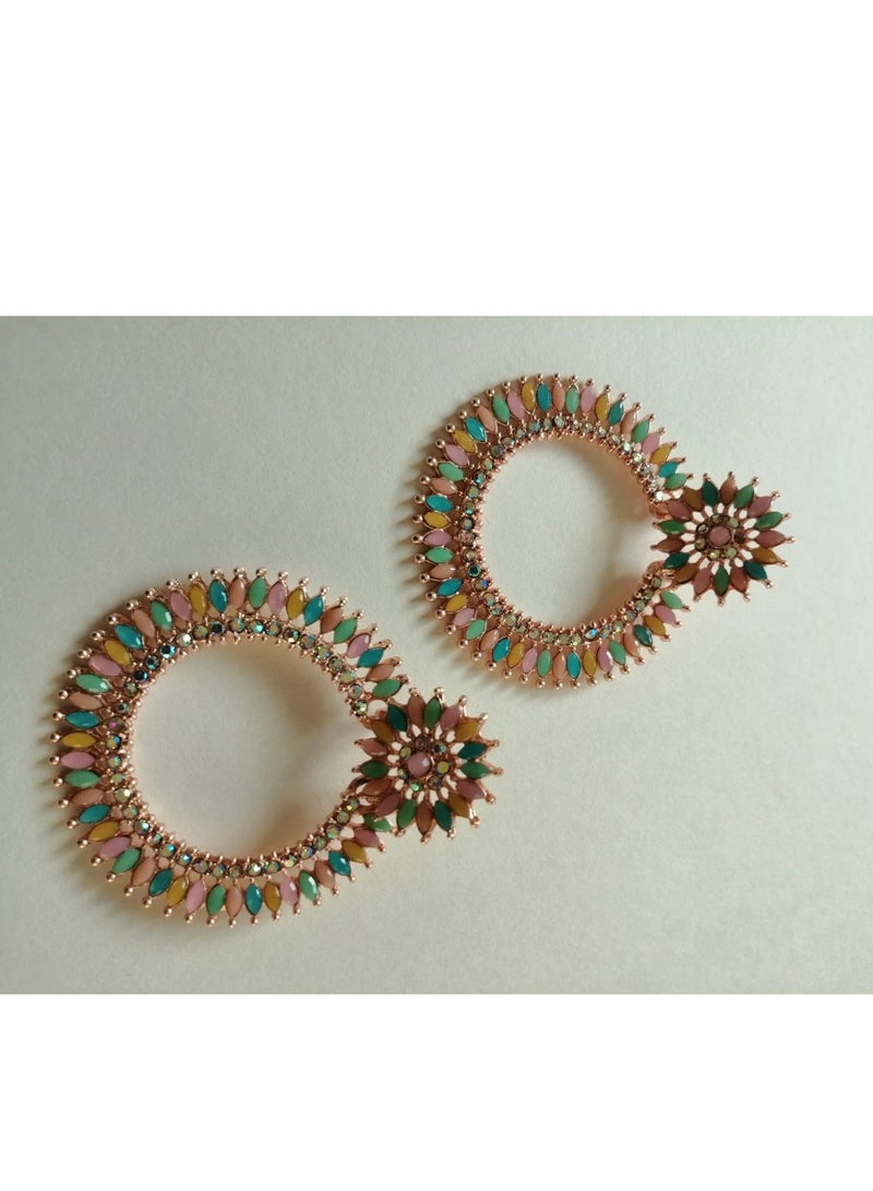 Designer Earrings Fashionable Dangle Earrings - Image 4
