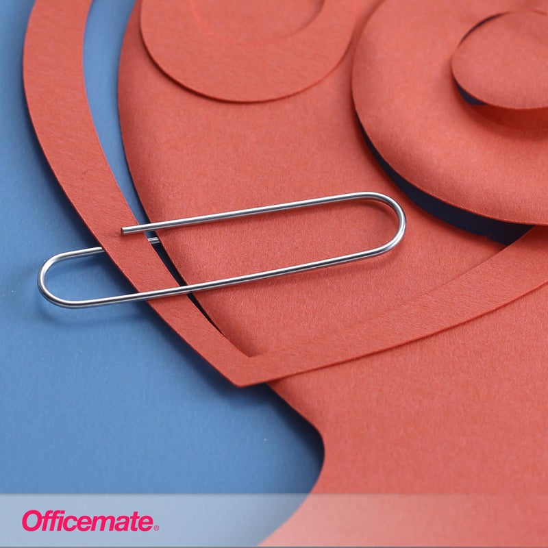 Officemate Giant Paper Clips, Pack of 10 Boxes of 100 Clips Each (1,000 Clips Total) (99914) - Image 3