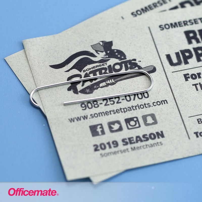 Officemate Giant Paper Clips, Pack of 10 Boxes of 100 Clips Each (1,000 Clips Total) (99914) - Image 2