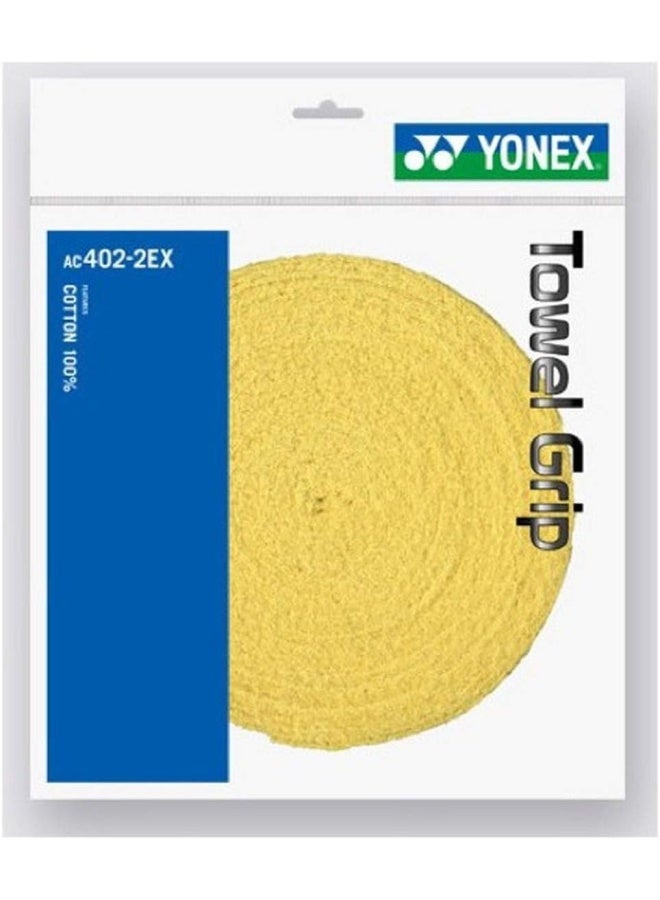 Yonex Ac402-2Ex Towel Grip-Yellow 