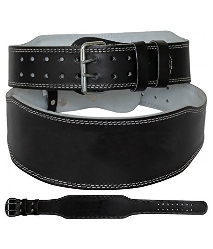 Tima Gym Belt with Steel Roller Buckle Foam Padded Black (Small (Fits 23-29 Inches)) - Image 5