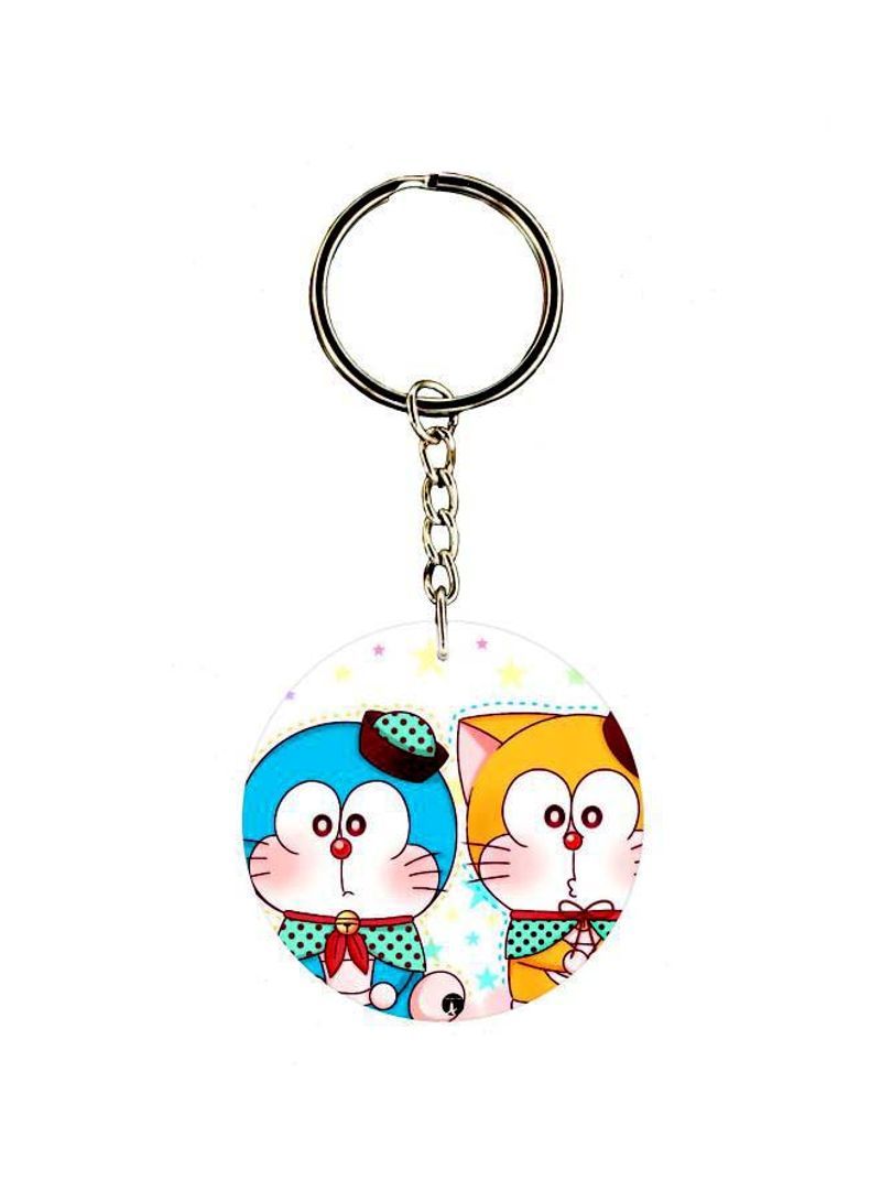 RKN Doremon Printed Keychain