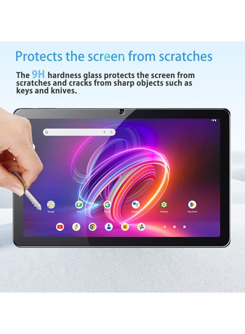 general 【2 Pack】 Screen Protectors Compatible with Acer Iconia Tab P11 11 inch 2024, Tempered Glass Film, HD 9H Hardness Scratch Resistant Fingerprint Protector for Iconia Tab P11 P11-11-8113 - Image 3