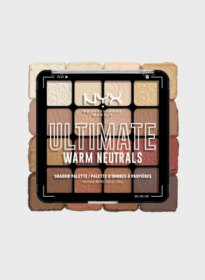 NYX PROFESSIONAL MAKEUP Ultimate Shadow Palette - Warm Neutrals