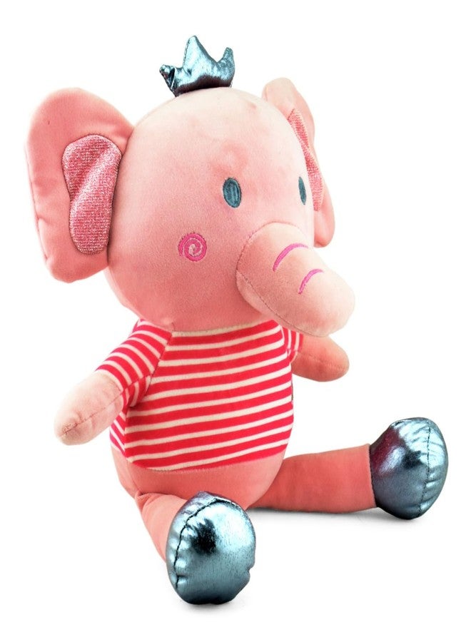 DearJoy Little Elephant Soft Toy Pink- 42cm - Image 2