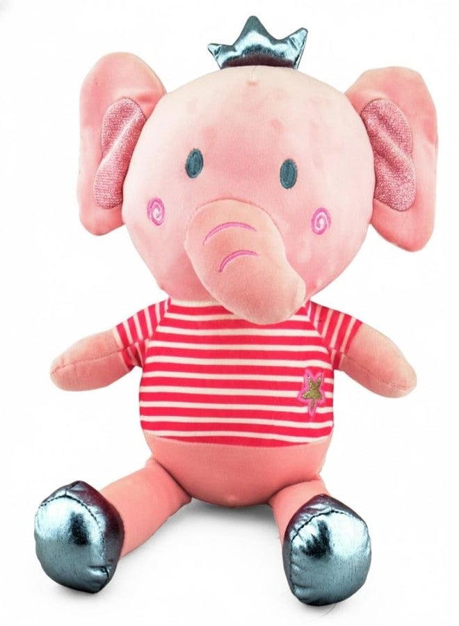 DearJoy Little Elephant Soft Toy Pink- 42cm - Image 1