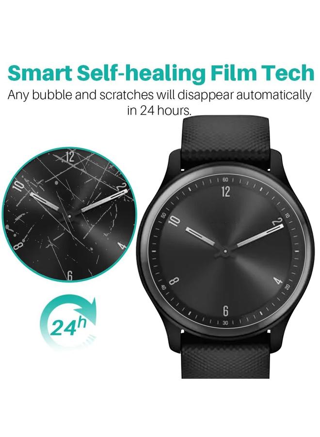 إيروريكس واقي شاشة ناعم من مادة الهيدروجيل لساعة Garmin Move Sport - Image 4