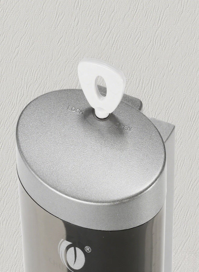 شوانجديان موزع صابون يدوي مع شريط رغوي مزدوج الجوانب مثبت على الحائط، موزع شامبو سائل، جل استحمام، منظف لليدين، موزع غسول للحمامات والفنادق 200 مل - Image 5