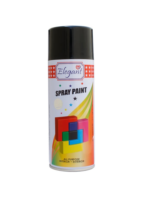 Spray Paint Matte Black 400ml
