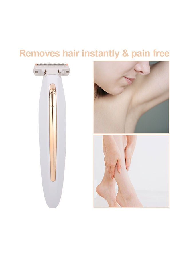 NIBEMINENT Rechargeable Electric Hair Remover Trimmer white 21 x 14 3cm - Image 2